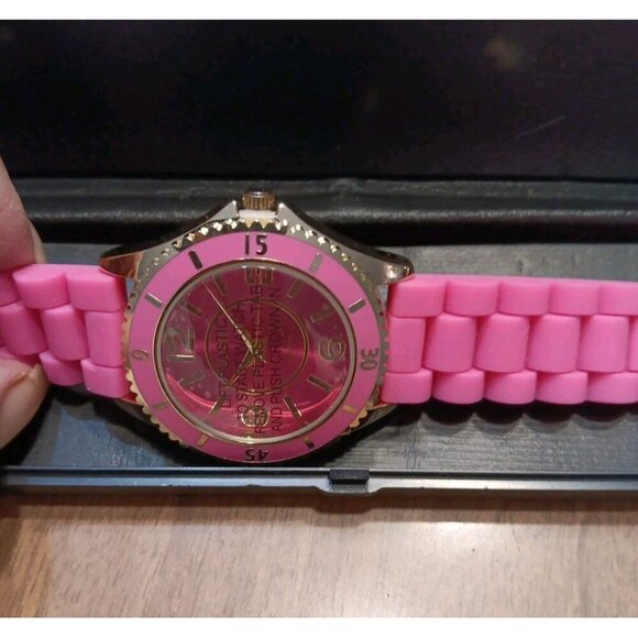 GOSSIP GSP817B Pink Tone Quartz Analog Women's Watch - Picture 5 of 5